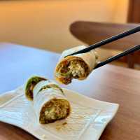 A Vegetarian Delight at Aura Cafe