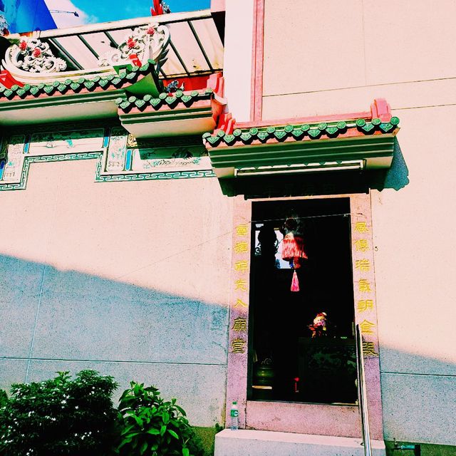 泰國曼谷非常有特色的華人文化風格寺廟:天后聖母廟，見證了百年華人移民歷史，適合拍照📸打卡發呆冥想