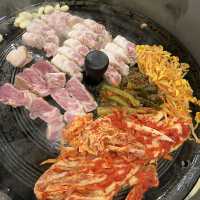 수영역 고기 맛집 구워주는 고기집 목구멍 