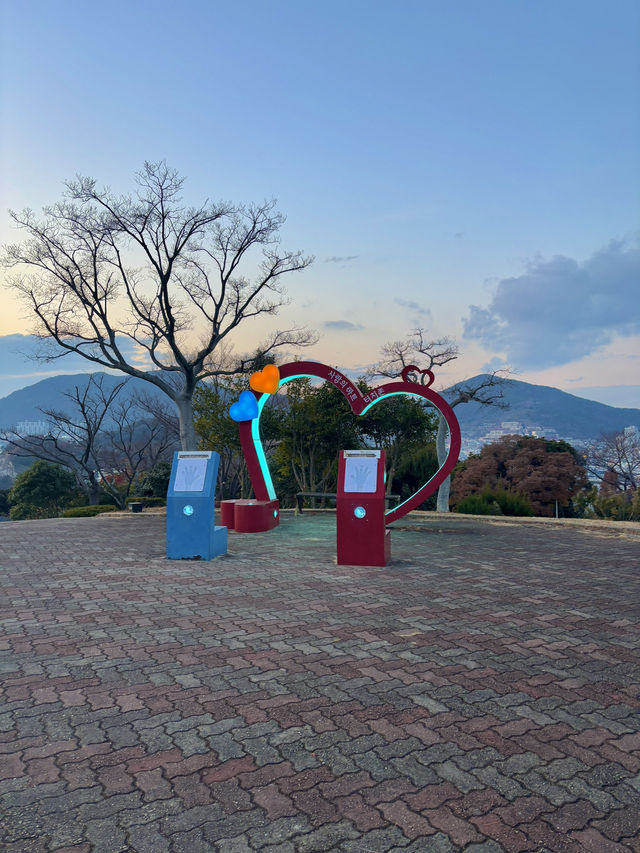 돌산대교를 바라보며 여수 야경을 볼 수 있는 곳💕