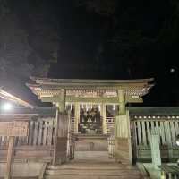 夜の鹿島神宮奥宮