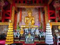 หนึ่งในวัดพระธาตุเก้าจอม ในจังหวัดเชียงราย