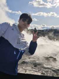지하에서 물이 뿜어져 나오는 뉴질랜드의 여행지🇳🇿