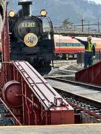 【栃木×鬼怒川】間近でSLが見られる駅  白煙を巻き上げるシーンは迫力！