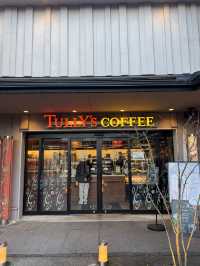 Beauty of Tully's Coffee near Kimono Forest, Arashiyama, Kyoto 🇯🇵 ☕️