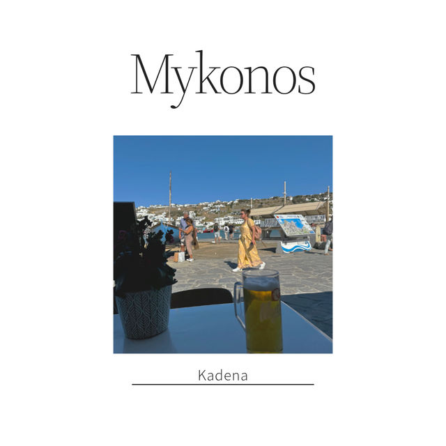 🇬🇷海の目の前オシャレなレストラン🍽️カフェ💙
