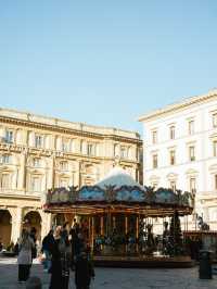 【イタリア】フィレンツェの夢かわ広場