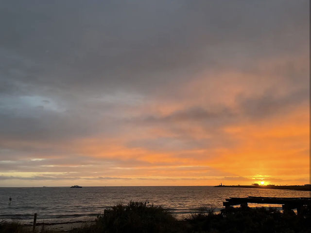 Sunset at Bathers Beach