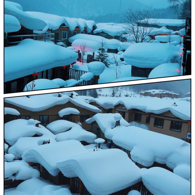 Winter Trip to Magical Snow Town ❄️☃️⛄️🇨🇳