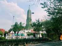  泰國曼谷著名寺廟景點：拉嘉布拉那寺ราชบุรณราชวรวิหาร (วัดเลียบ)，適合拍照打卡觀光旅遊！