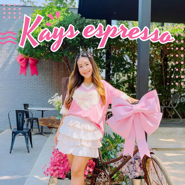 Kay espresso คาเฟ่ตรีมวาเลนไทน์ยืนหนึ่งในจันท์