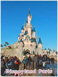 【フランス/パリ】オーロラ姫モチーフのピンク色のお城が可愛すぎる‼︎＊Disneyland Paris＊