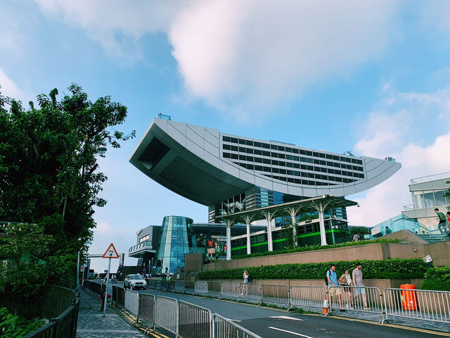 Skyline Serenity: The Peak by Day