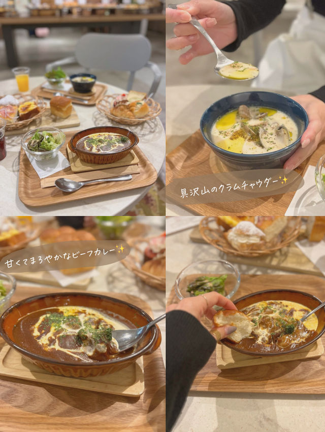 【大阪/堀江】パン食べ放題ランチ🥐✨