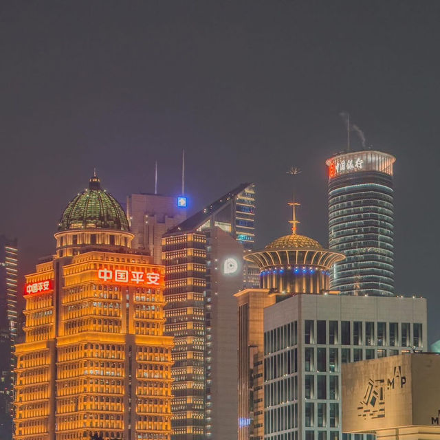 The Bund ตอนกลางคืนสวยมาก