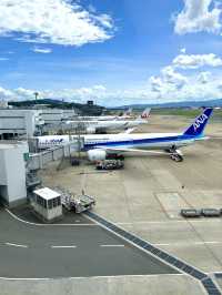 福岡　福岡空港　福岡空港の展望デッキからの眺めは絶景だぞ！
