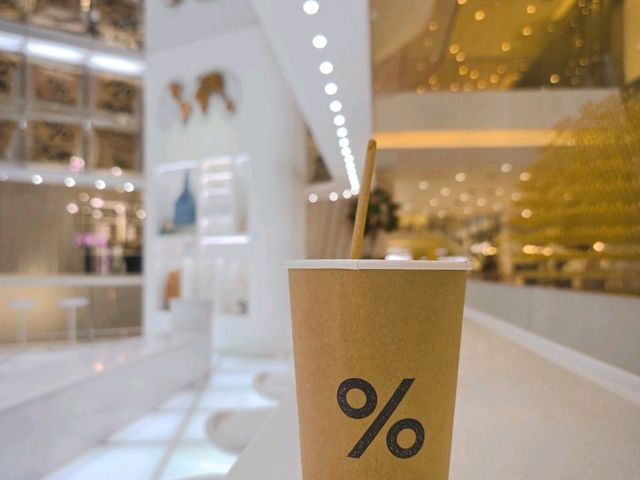 %Arabica ICONSIAM  กาแฟดี บรรยากาศดี