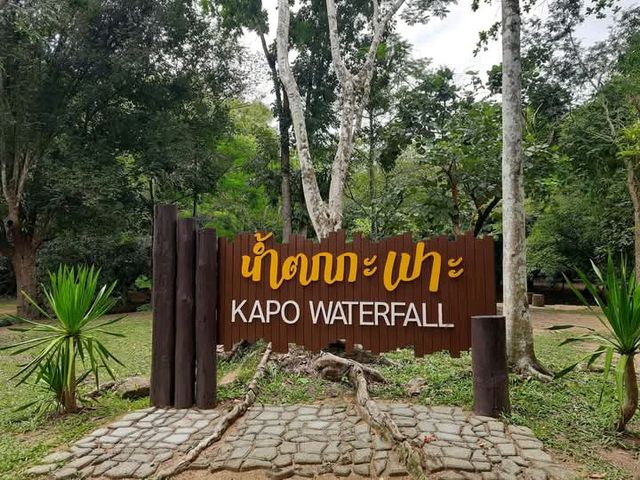 น้ำตกกะเปาะ ชุมพร