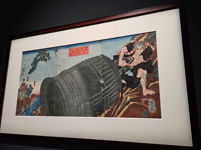 高雄楠梓展覽到5月25日為止的日本浮世繪典藏展