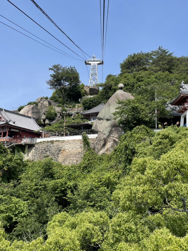 風鈴聲中眺望尾道大橋-千光寺