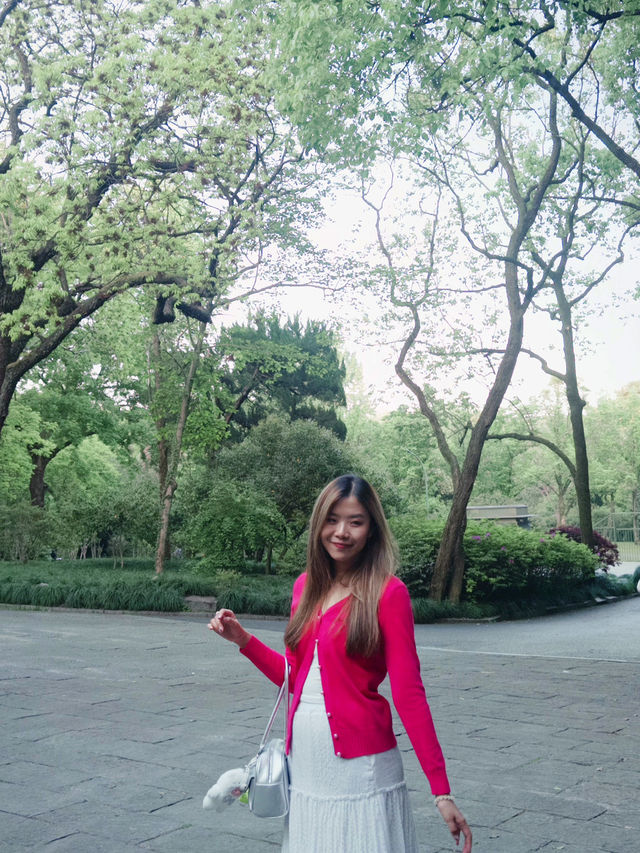 บ่ายวันสบายที่ Hangzhou Botanical Garden