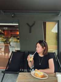 元朗新單橦村屋咖啡店|超大戶外空間寵物友善