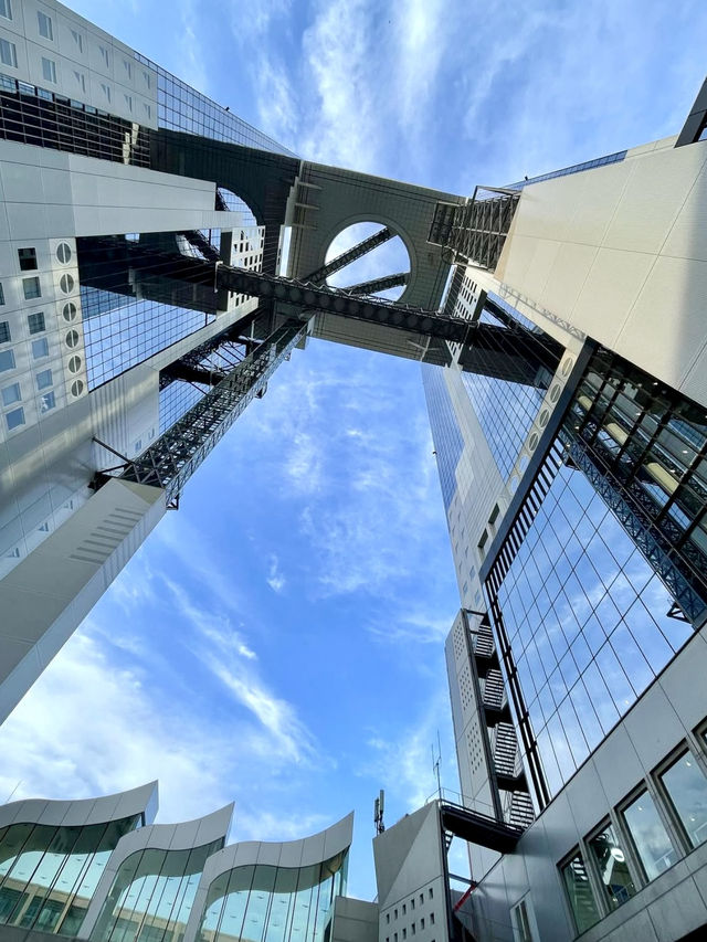 A Day to Admire Osaka’s Skyline 🏙️
