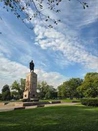 해외여행 부에노스아이레스의 운동공원 Plaza Oriental Republic of Uruguay