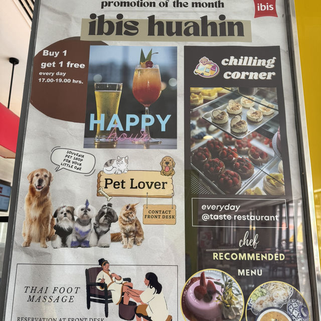 เที่ยวหัวหินพักโรงแรม Pet friendly 