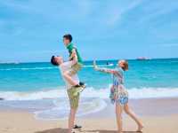 Amazing family trip at Sanya during school holiday 