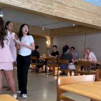spacious estate cafe