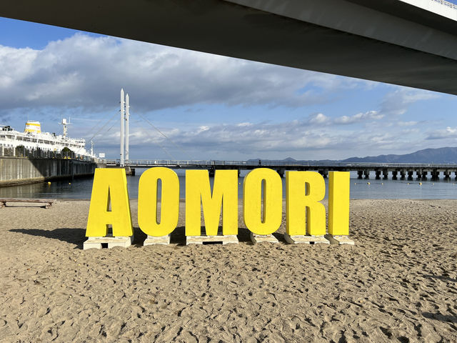 🌊 Hidden Coastal Charm – Aomori Ekimae Beach