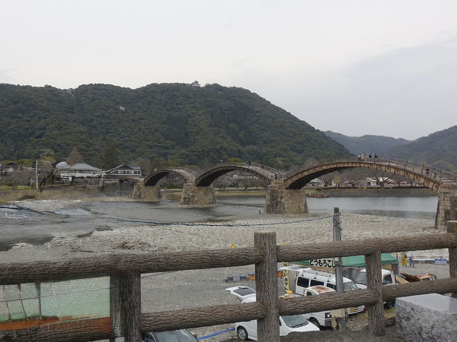 🌉 Crossing Time: A Peaceful Stroll on Kintaikyo Bridge