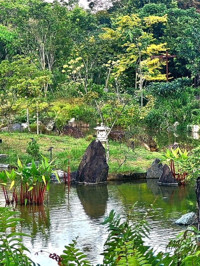The impressive awe-inspiring Reflection Pond