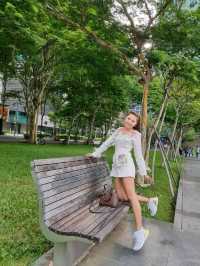 The Helix Bridge – Merlion – Marina Bay สิงคโปร์
