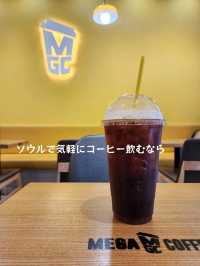 【ソウル🇰🇷】気軽にコーヒー飲むなら☕Mega Coffee