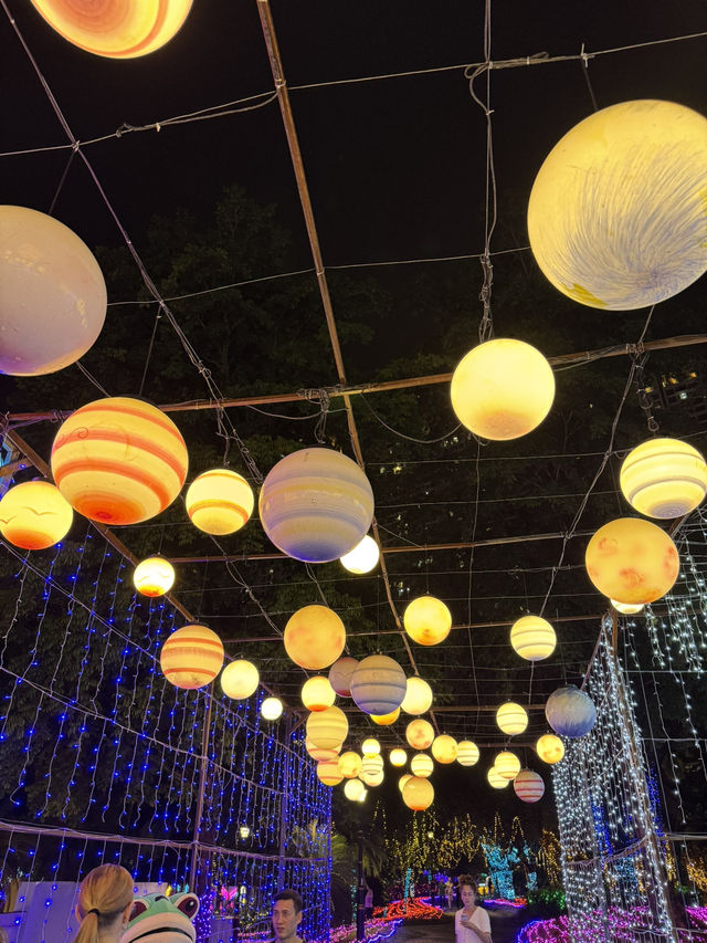 🌙 Lost in the Glow: A Solo Escape