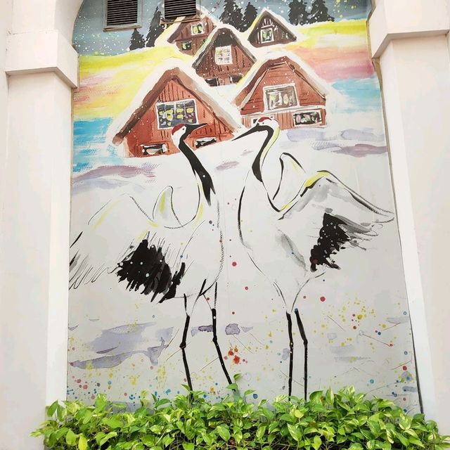 Mural at Chijmes