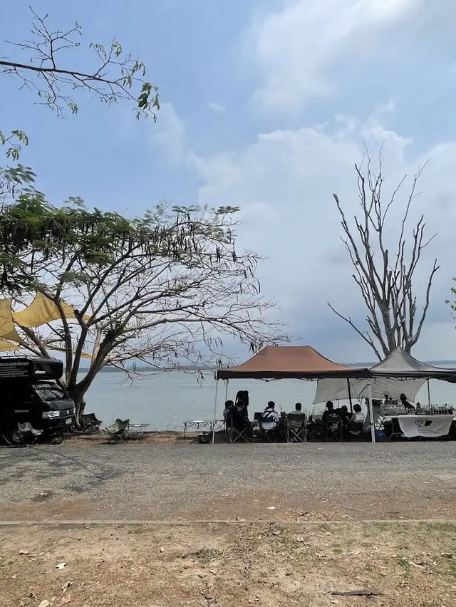 อ่างเก็บน้ำบางพระ บรรยากาศสุดดี