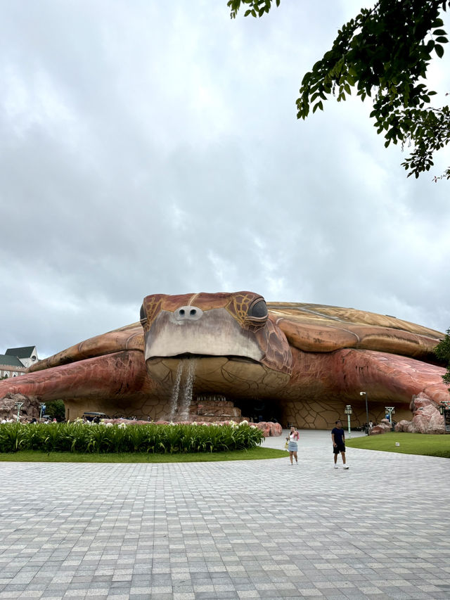The Sea Shell-越南最大的水族館，吸睛巨型海龜造型