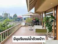 ☕คาเฟ่ริมน้ำที่ดีต่อใจและไทม์ไลน์มาก 