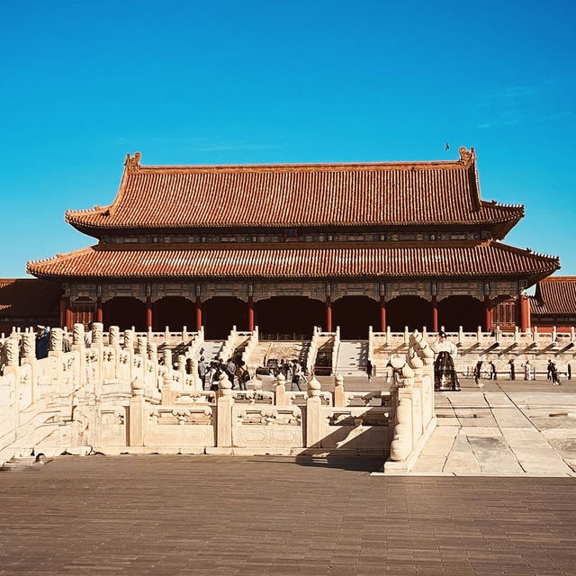  The Palace Museum (故宫博物院) in Beijing — also famously known as The Forbidden City.
