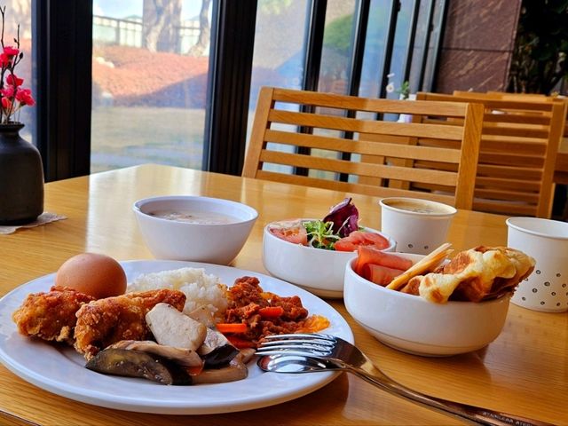 A nice breakfast at Arban Hotel