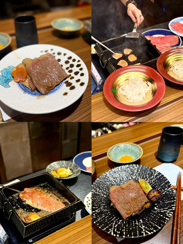 席前割烹👨🏻‍🍳 高質日本A5和牛Sukiyaki🥢