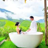 #ที่พักหมู่บ้านสะปัน  บนยอดดอย แช่อ่างฟินๆ ชมหมอก