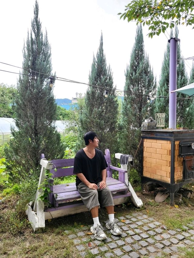 구례여행코스로 강추하는 보라빛 빵지순례지
