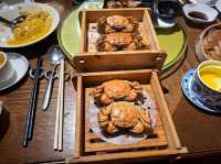✨️尖沙咀羲和雅苑🦀精品90分鐘任食大閘蟹烤鴨放題🥰