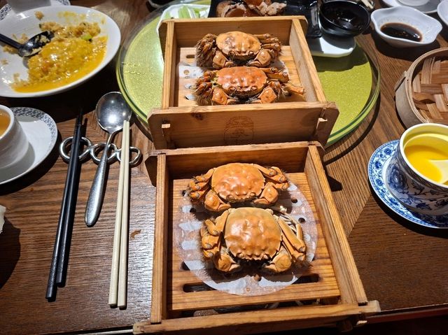 ✨️尖沙咀羲和雅苑🦀精品90分鐘任食大閘蟹烤鴨放題🥰 ✨️尖沙咀羲和雅苑🦀精品90分鐘任食大閘蟹烤鴨放題🥰