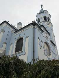Bratislava’s Blue Church: A Disney Fairytale Come Alive 🌈🏰