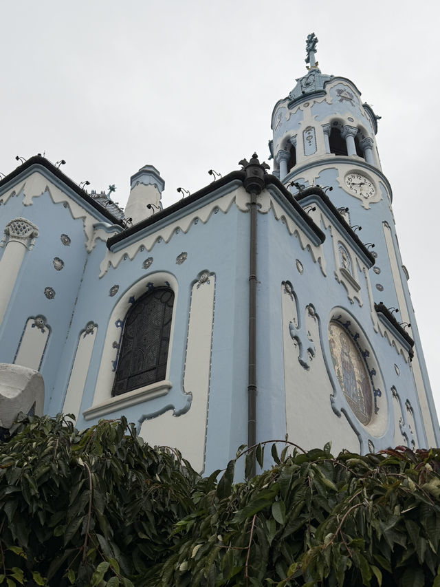 Bratislava’s Blue Church: A Disney Fairytale Come Alive 🌈🏰